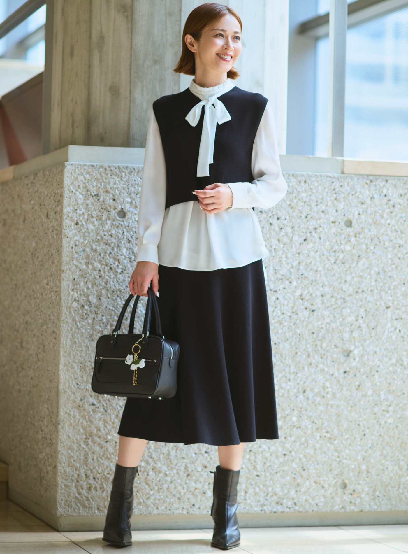 季節をつないで、おしゃれを楽しむ 「265 days KNIT」着回し7Days